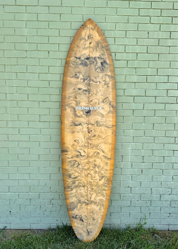 surfboards with a deep kicktail for more control-*USED* 7'0" Trimcraft Surfboards Burner