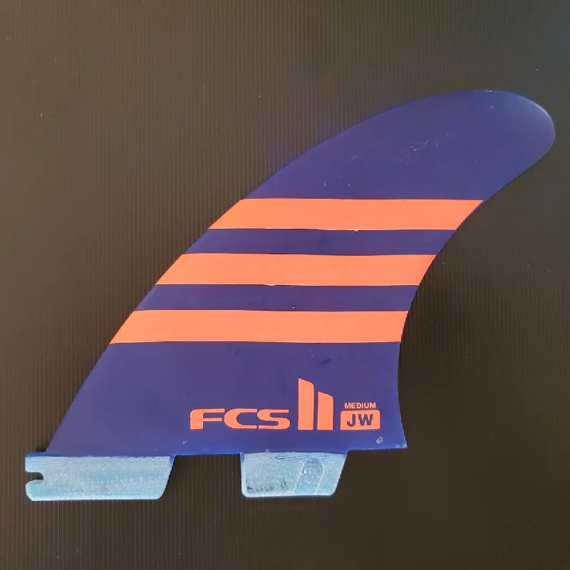 surfboard fins with advanced materials for superior control-FCS II THRUSTER REPLACEMENT Centre fin - Julian Wilson Medium - one off fin*