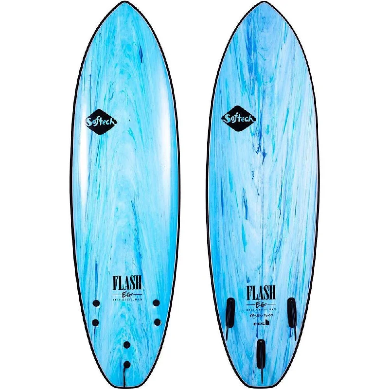 surfboards with multi-layer construction for durability-SoftTech 6'0" Eric Geiselman Flash Royal Blue