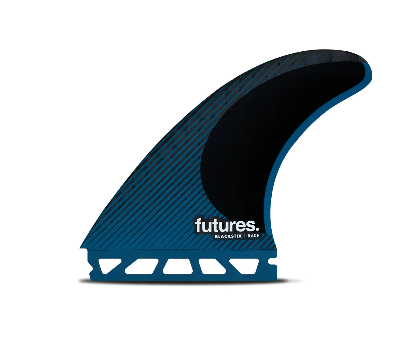 surfboard fins with low drag for enhanced speed-Futures R8 Blackstiz