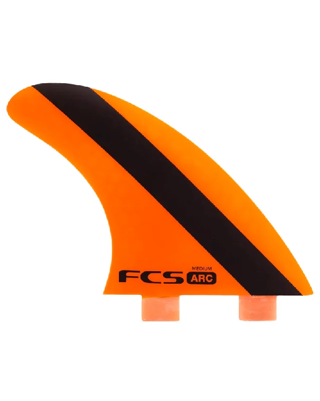 surfboard fins for sharper turns in tight waves-ARC PC Tri Fin Set