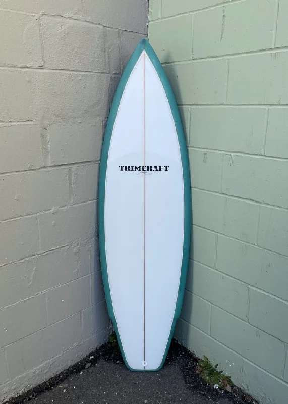 surfboards with extra foam for beginner-friendly surfing-5'8" Trimcraft Surfboards High Wing Squash