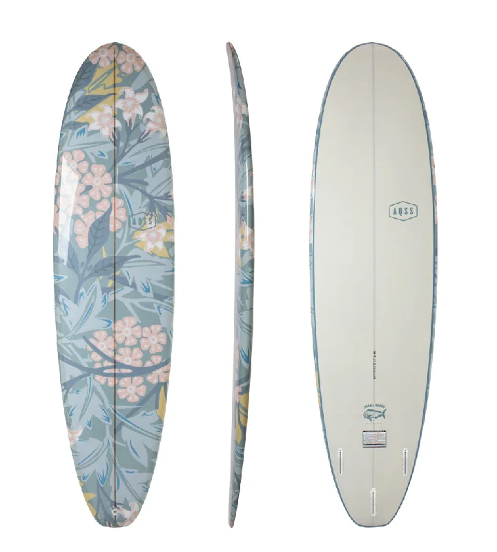 surfboards with good wave tracking-Mahi Mahi Mini Mal - Botanical