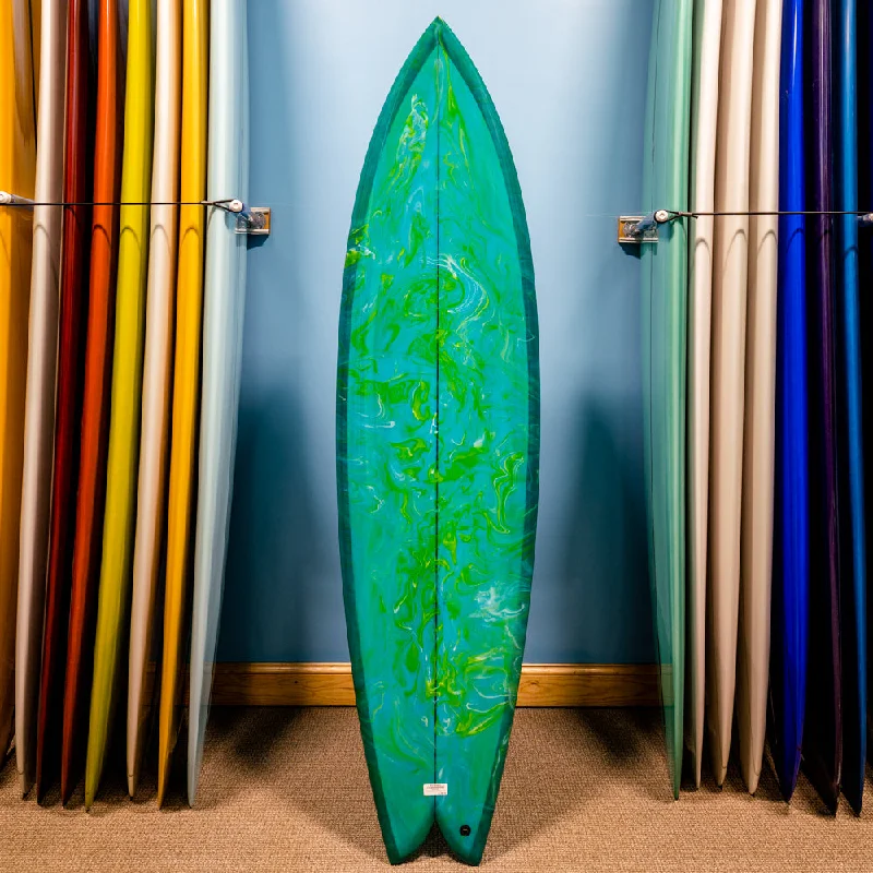 surfboards with stable outlines for calm water-Christenson Nautilus PU/Poly 7'0"