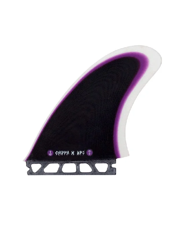 surfboard fins for increased hold and traction-Chippa Wilson + NPJ Twin ST