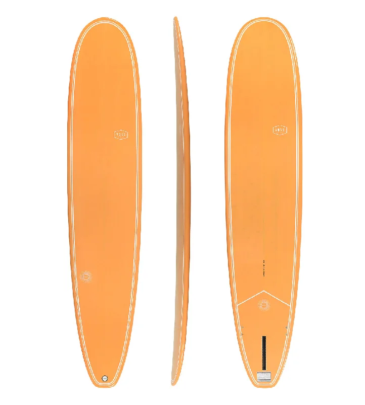 surfboards with adjustable volume for optimal buoyancy-AQSS Soulstice Longboard 9'1" -  Sunrise