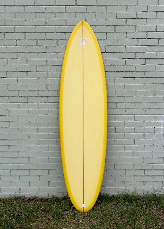 custom surfboards for unique designs-6'6" Simon Shapes Kegg - Yellow