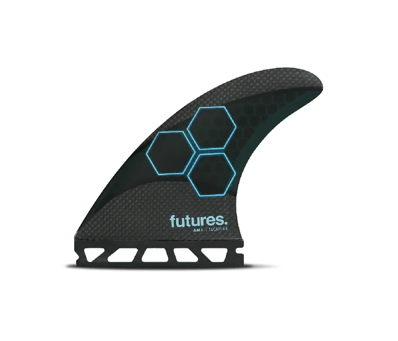 surfboard fins for increased hold and traction-AM2 Techflex Thruster Fins