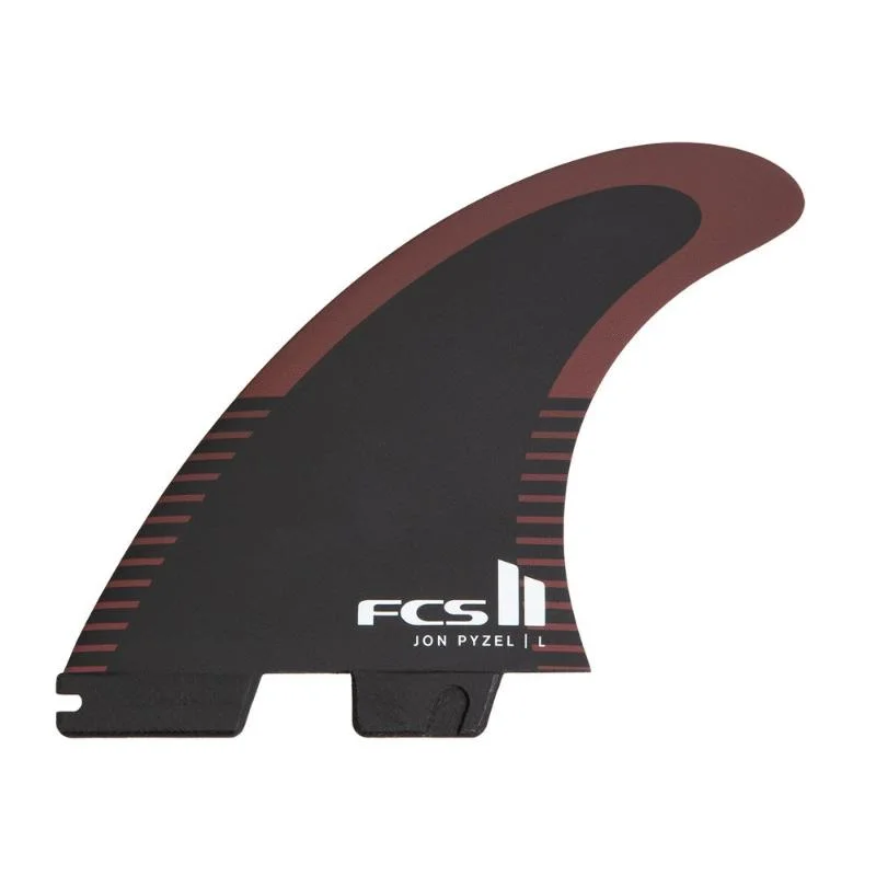 surfboard fins for high-control turns-FCS II Pyzel PC Black/ShirazTri Fins