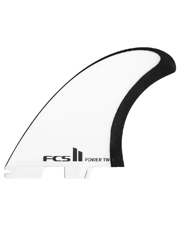 surfboard fins with high aspect ratios for speed-FCS II JS Power Twin PG Retail Fins