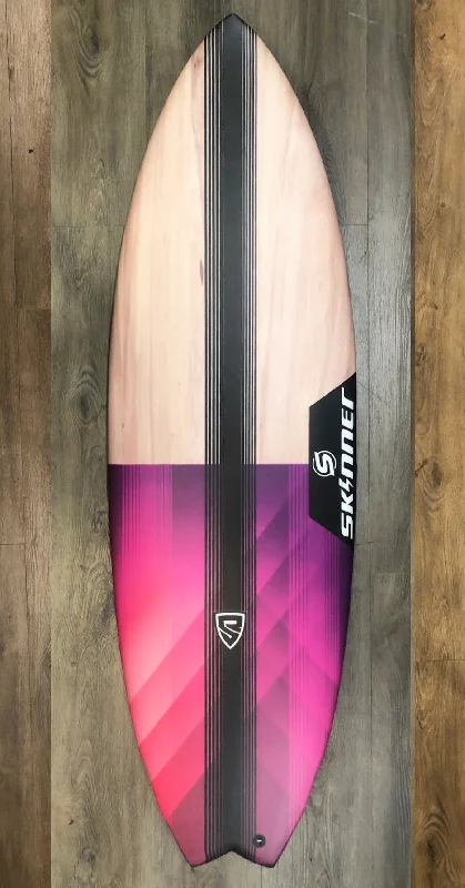 surfboards with minimal drag for high-speed rides-SOLD Skinner RS5 Fish  5'9 x 21.1" x " 34.3 Liters Five FCS2 Plugs Swallow Tail EPS Epoxy Surfboard