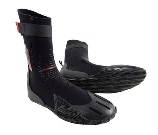 wetsuits for streamlined performance-O'Neill Heat 3mm Booties - Round Toe