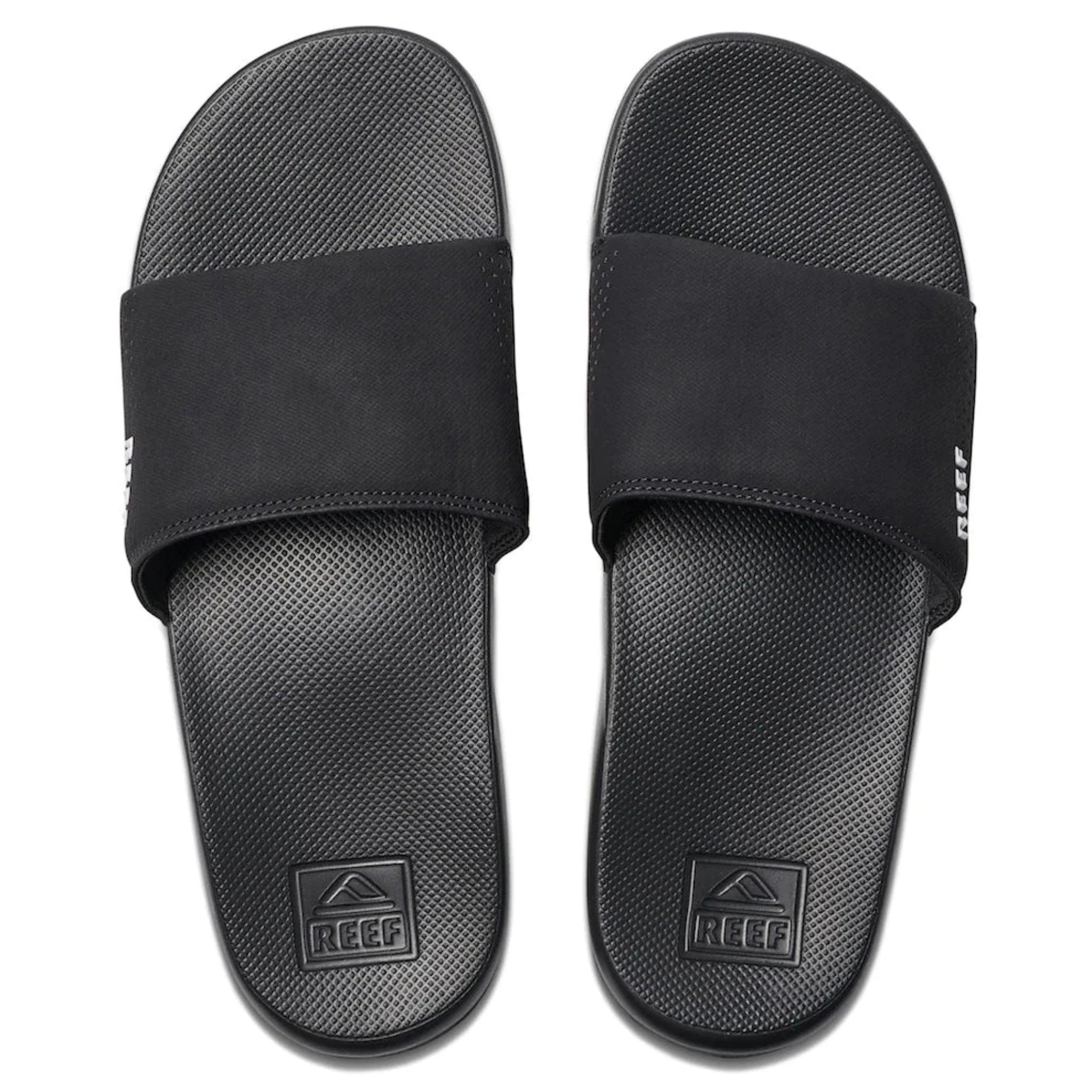 surf clothing for professional-level performance-Reef Men's One Slide - Black