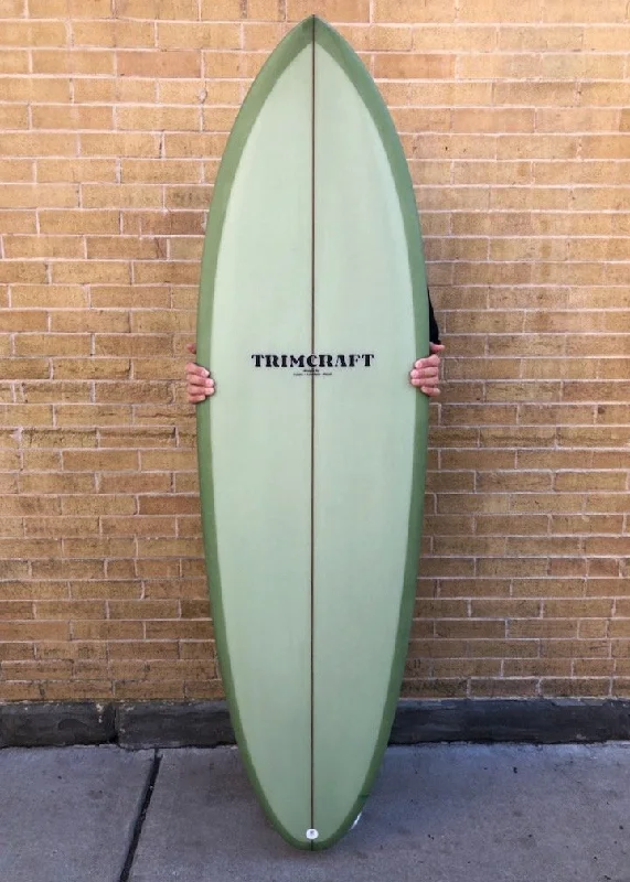 surfboards for high-speed rides-6'0" Trimcraft Surfboards Burner -Sage