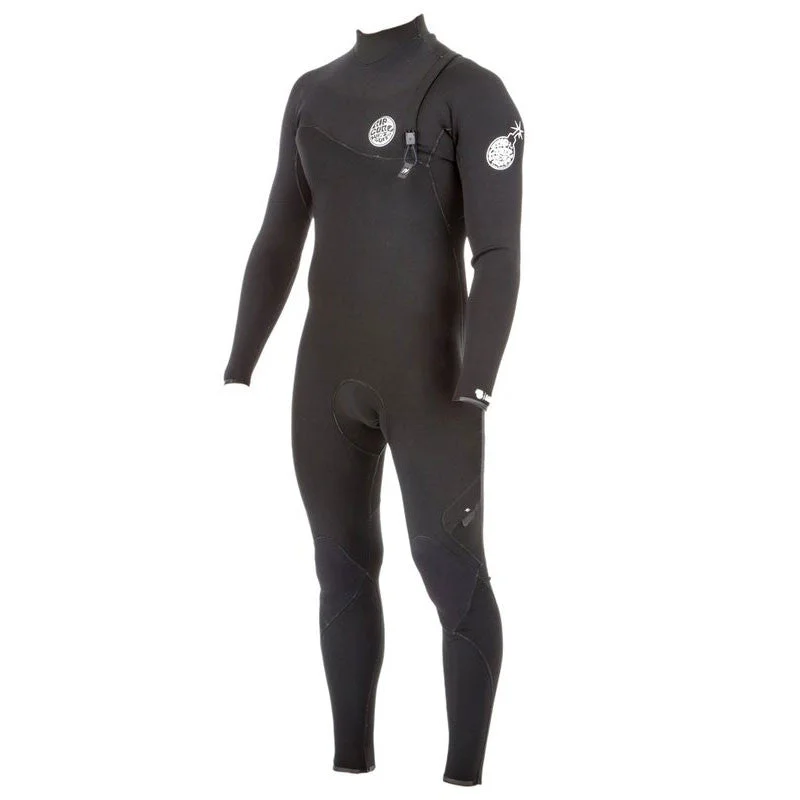 wetsuits for flexible movement-Rip Curl E-Bomb Zip Free 4/3mm Wetsuit