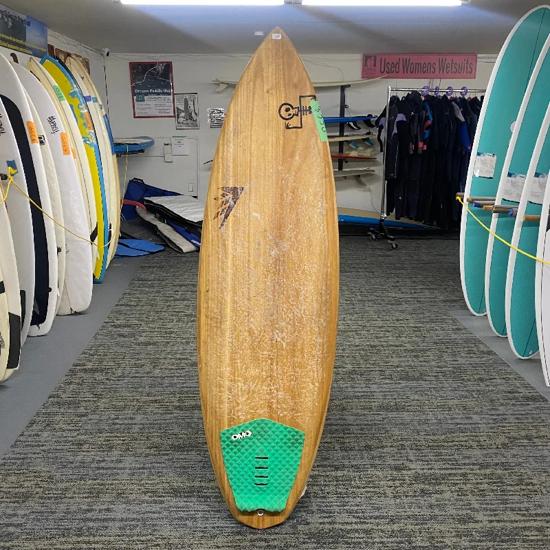 surfboards with a high tail kick for responsive moves-USed 5'8" Firewire Spit Fire