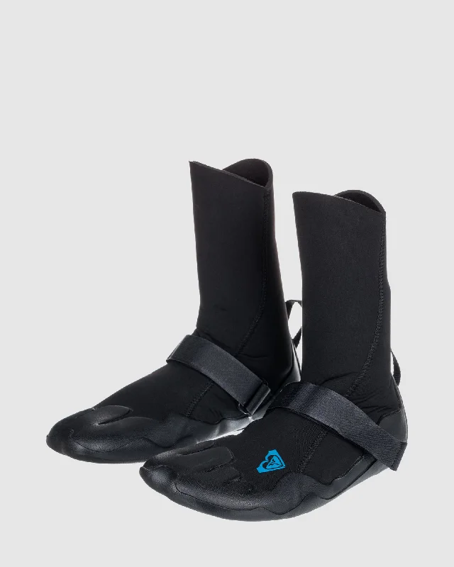 wetsuits for high-speed water sports-Womens 3mm Swell Series Round Toe Wetsuit Boots