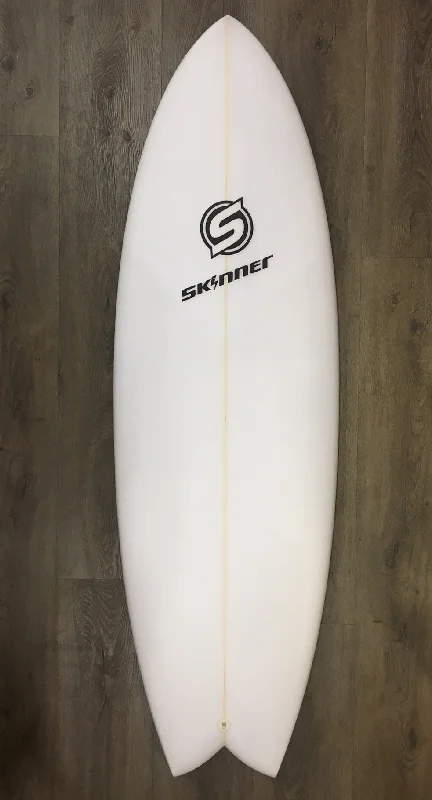 surfboards with a lightweight design for easier handling-SOLD Skinner Surfboards 5' 8.5" x 21" x 2 3/8 OG Twin + Fish