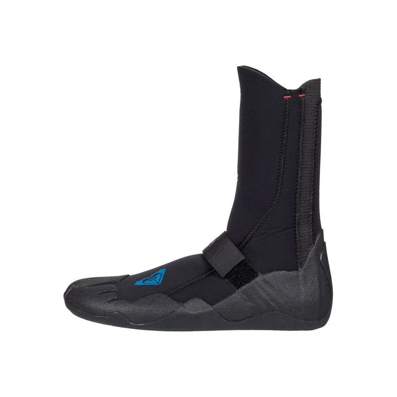 wetsuits for all-season surfing-Roxy Women's Syncro 5mm Round Toe Boot