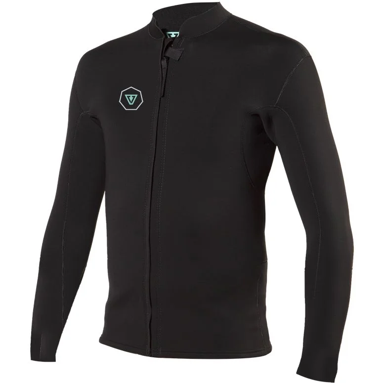 wetsuits for more flexibility during deep dives-Vissla 7 Seas 2mm Front Zip Jacket - Sizes Vary