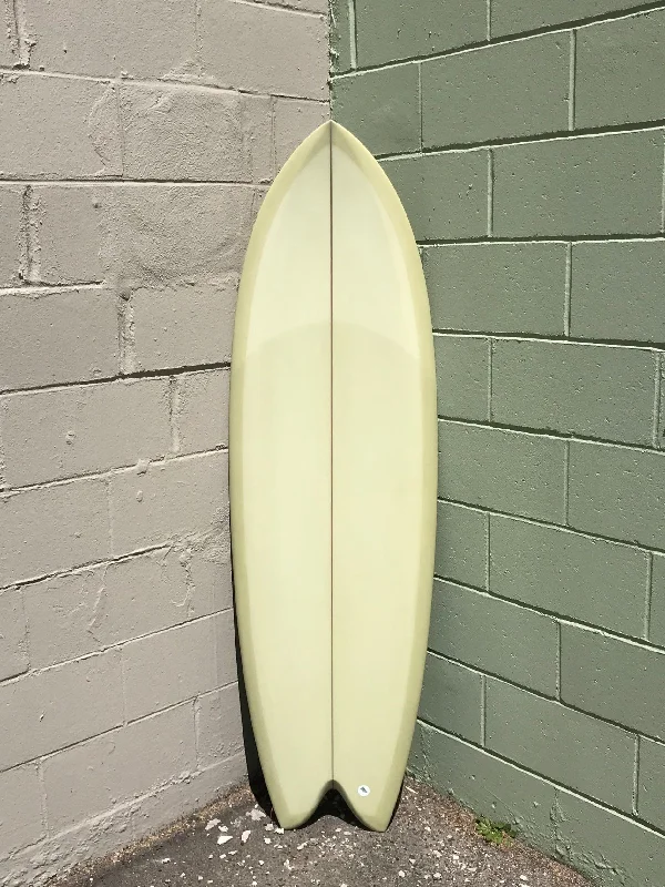 surfboards for deep water-5'7" Trimcraft Surfboards Will's Fish - Celery