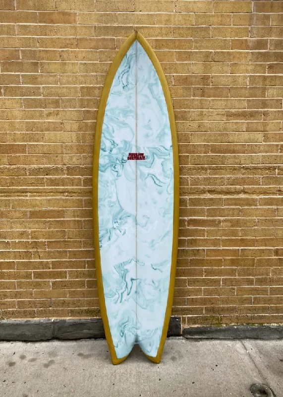 surfboards for easy foot positioning-6'1" Peterson Surfcraft Speed Dialer Qaud