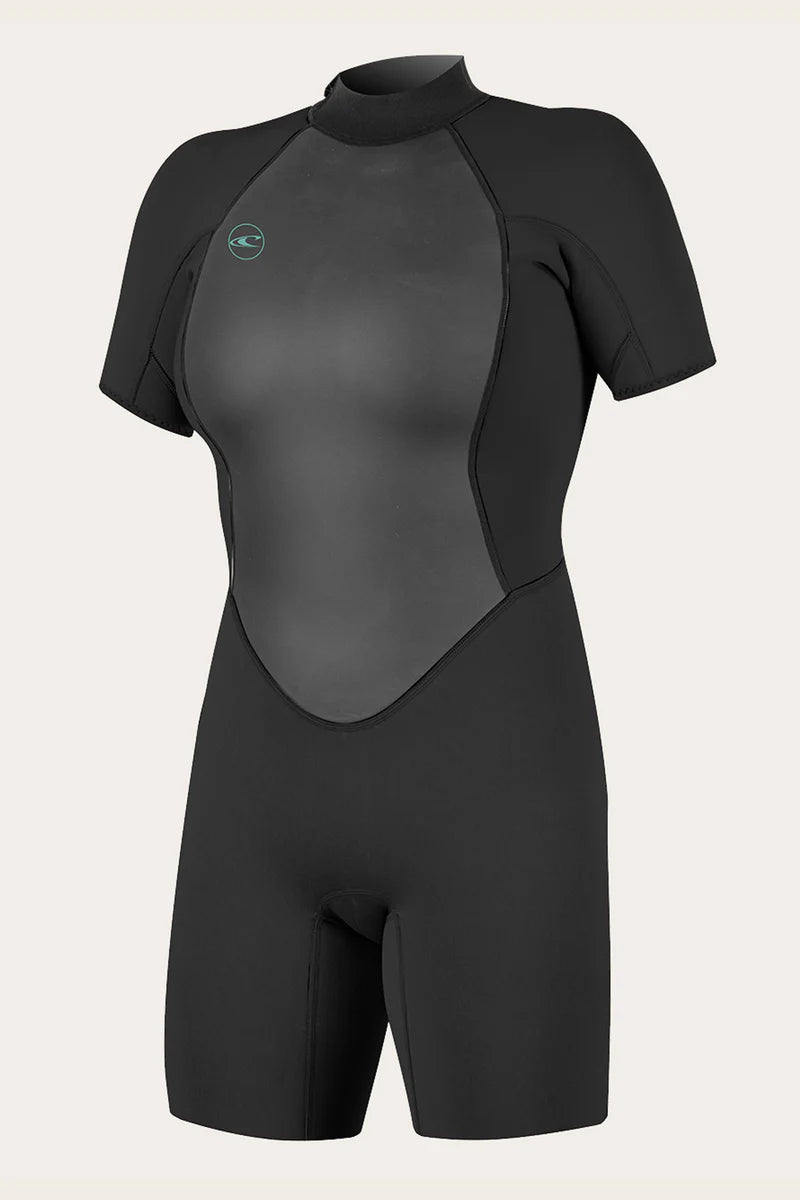 wetsuits for deep-sea diving-Wmns O'Neill Reactor II 2mm Spring Wetsuit - Back Zip