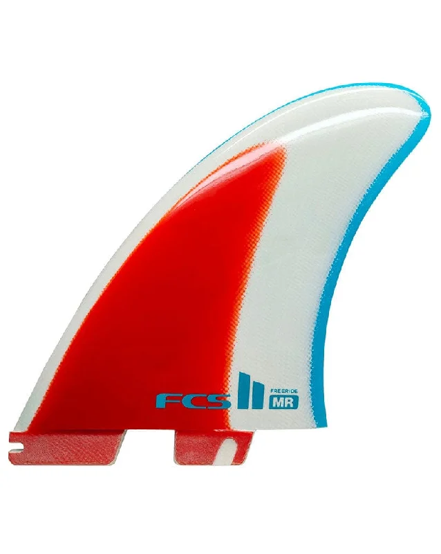 surfboard fins for aggressive surfing-FCS II Mark Richards Freeride PG Twin Fins