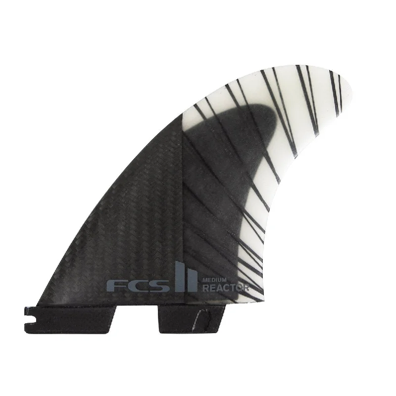 surfboard fins for enhanced tracking in long rides-Reactor PC Carbon Tri Fins