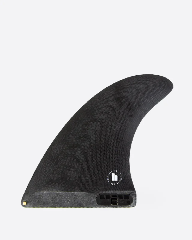 surfboard fins with hybrid designs for flexibility-FCS II Machado Sunday Single PG Longboard Fin 7"