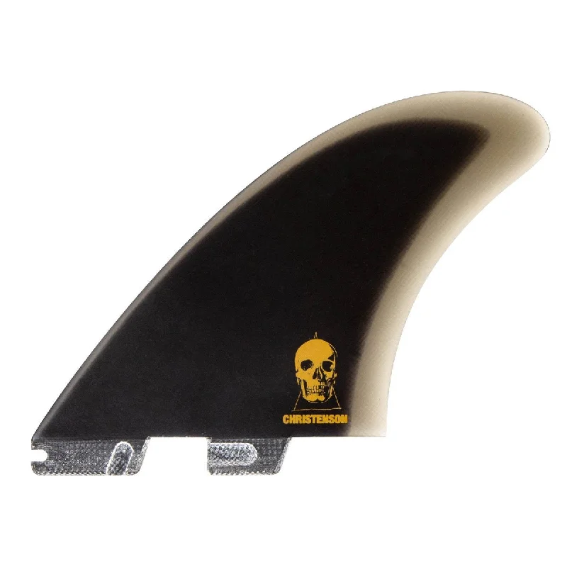 surfboard fins for wave-holding in fast conditions-FCS II TWIN - Christenson Twin PG Black XL Fins