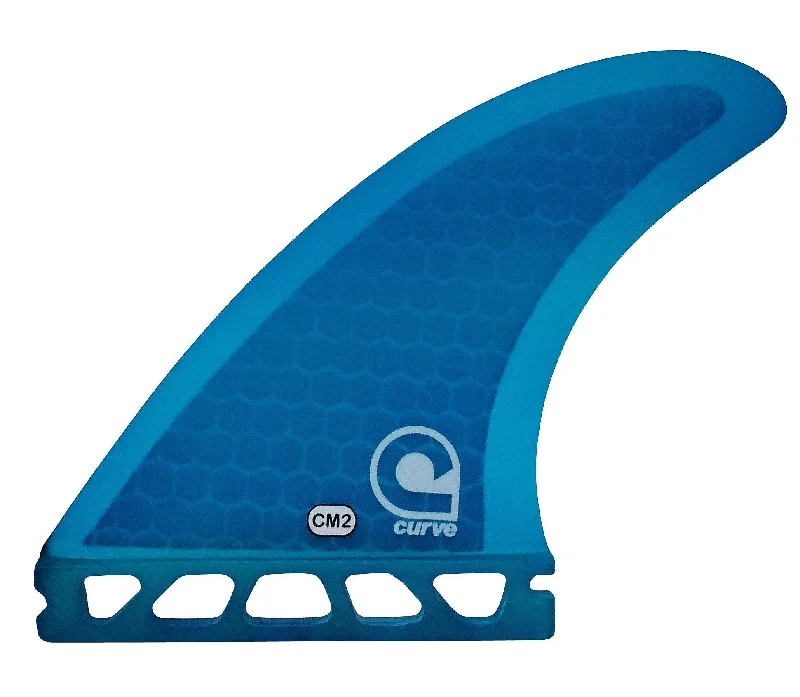 surfboard fins with hybrid designs for flexibility-Fins Thruster AM Single Tab - HEXCORE