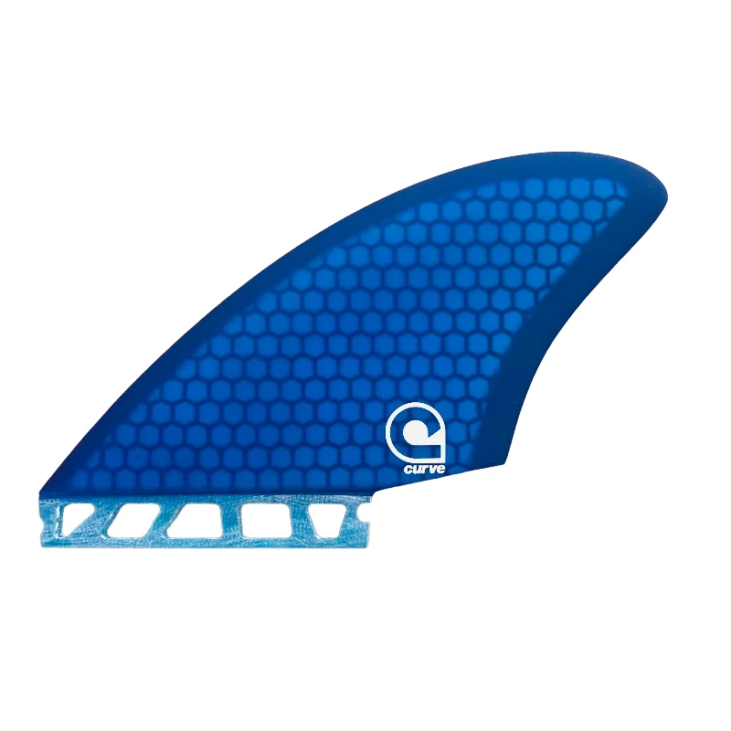 surfboard fins for high-control turns-Surfboard Fins Keel Single Tab Twin - HEXCORE