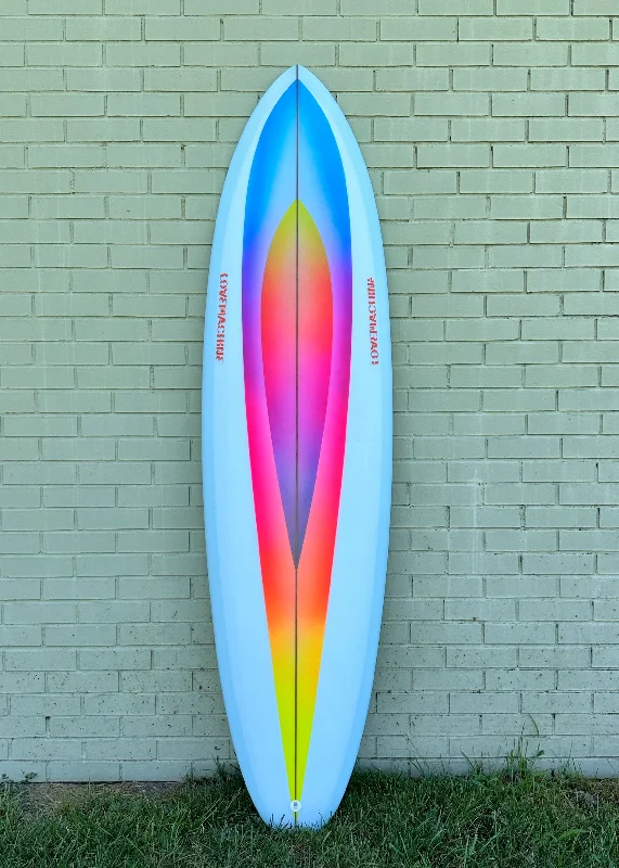 surfboards with smooth rail lines for better grip-6'9" Lovemachine Surfboards FM - Cosmic