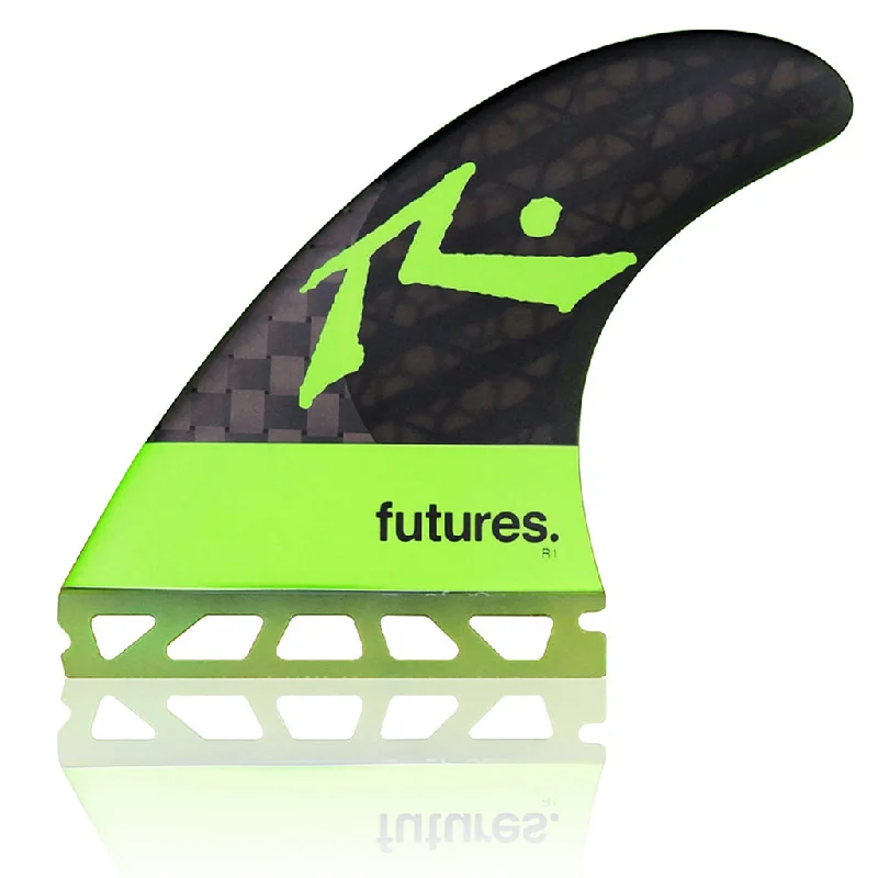 surfboard fins for improved surf tracking-Future Fins - VR-R1 Blackstix Fin - Left Side Fin Replacement