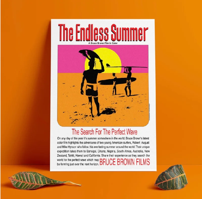 durable surf clothing for rugged conditions-The Endless Summer Poster