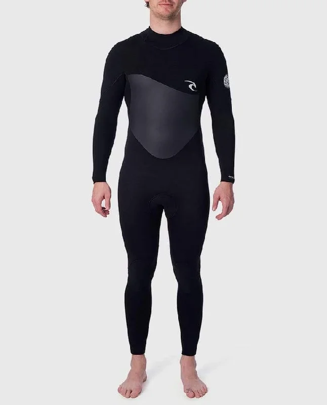 high-performance wetsuits for diving-Rip Curl Omega 4/3mm Wetsuit - Back Zip