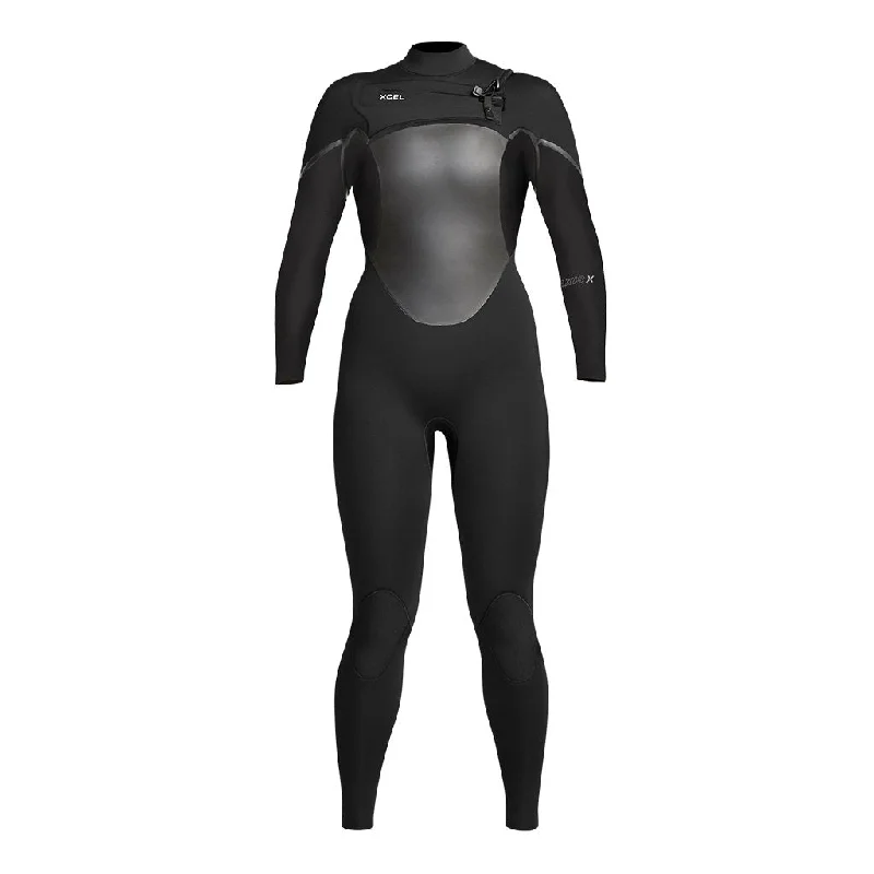 wetsuits with waterproof zippers for extra protection-XCEL Axis X 3/2mm Chest Zip - Women's Wetsuit