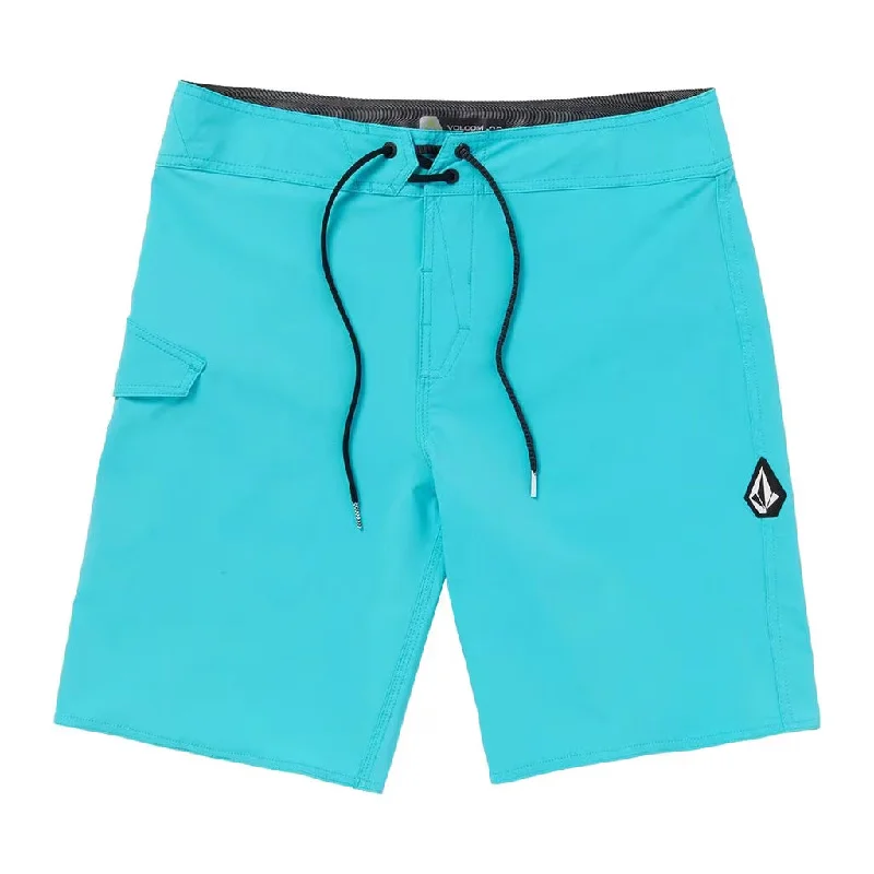 surf clothing for ultimate style and comfort-Volcom Lido Solid Mod 20  Boardshort - Clearwater