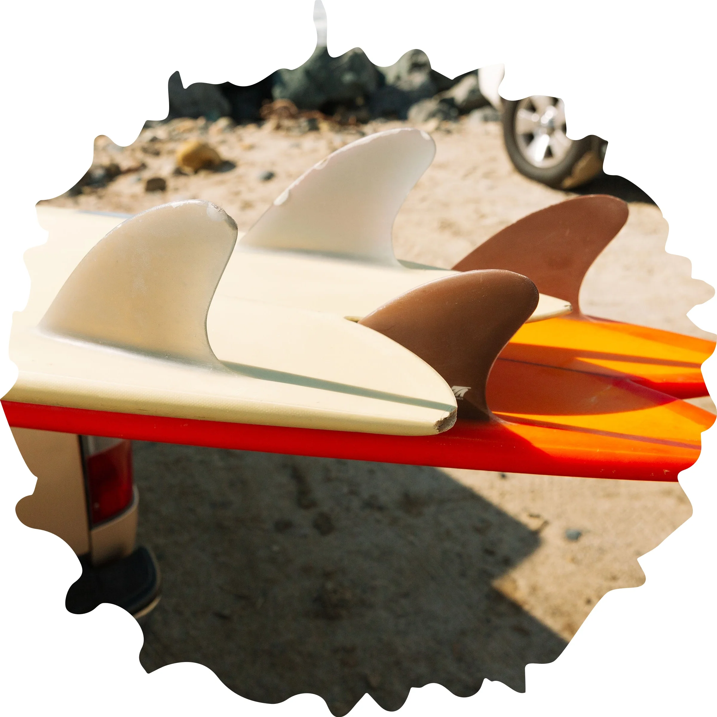 High-Performance Surfboard Fins